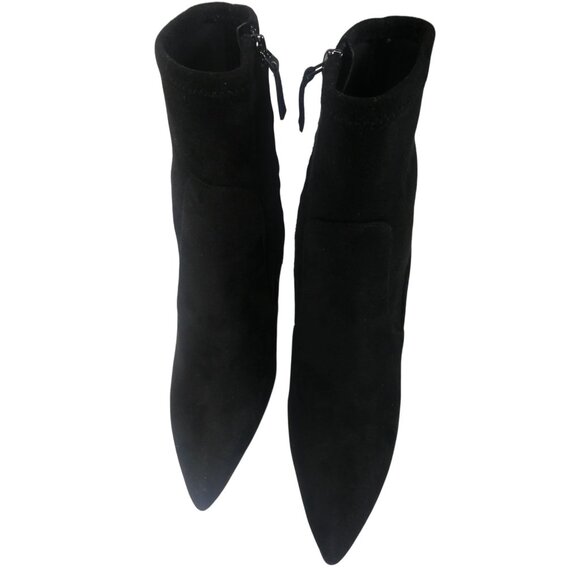 Nine West Women's Black Suede Heels‎ Size 8.5 - Picture 3 of 11